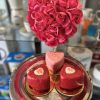 Mousse au Framboise en Forme de Cœur