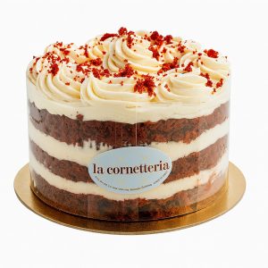 Gâteau Velours Rouge 6 pouces – Red Velvet & Cream Cheese