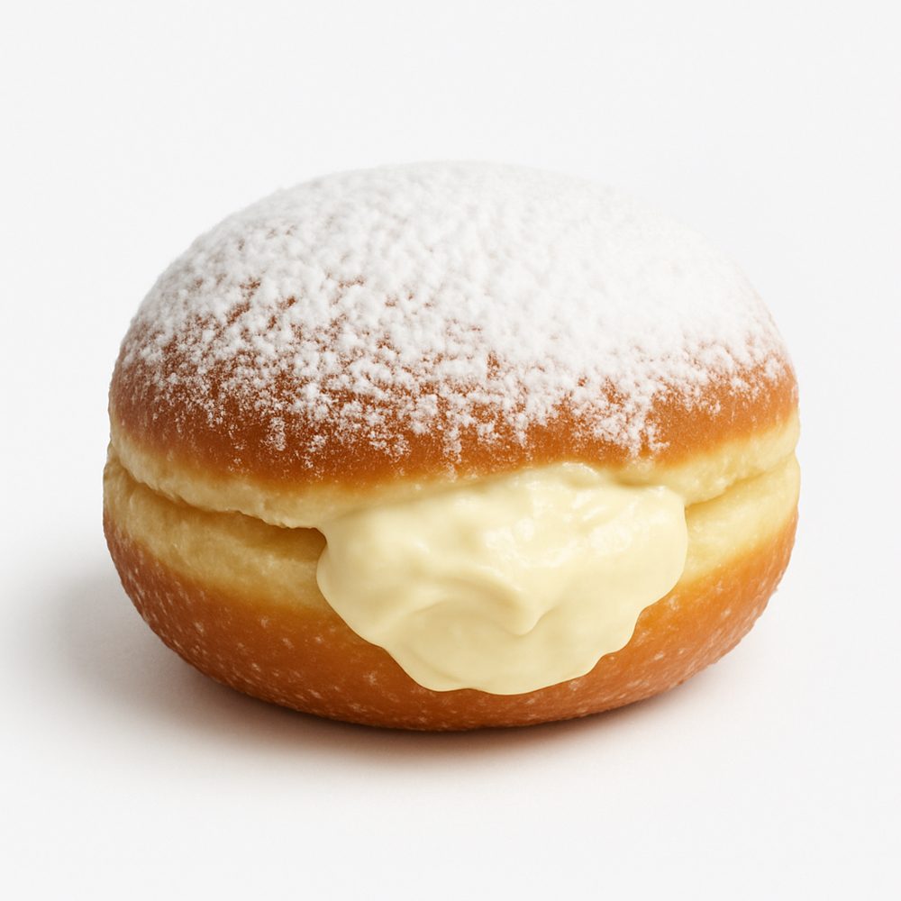 Bombolone-italien-fourré-crème-de-ricotta