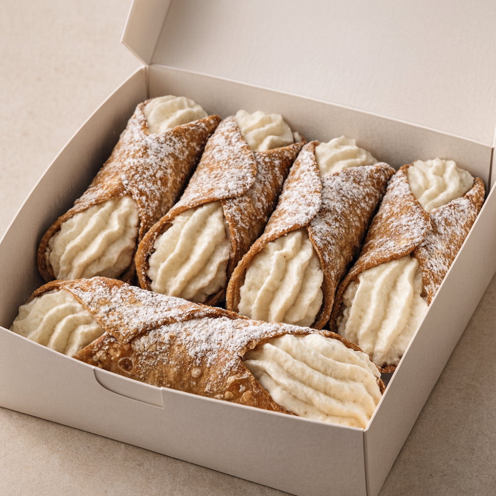 Cannoli ricotta x12 – Douzaine sicilienne artisanale