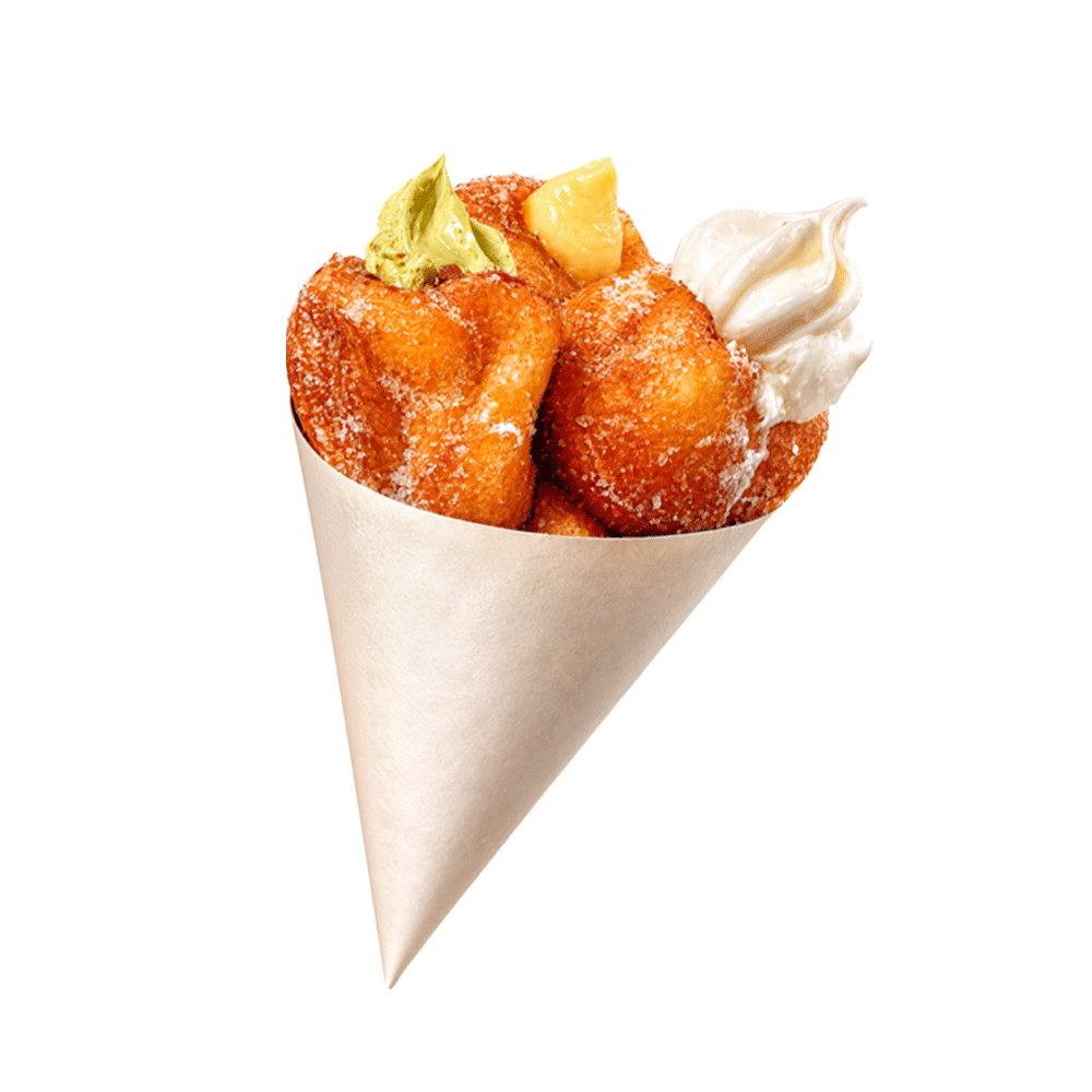 Cône-Boules-de-Plaisir-x3-–-Ricotta,-Pistache,-Crème