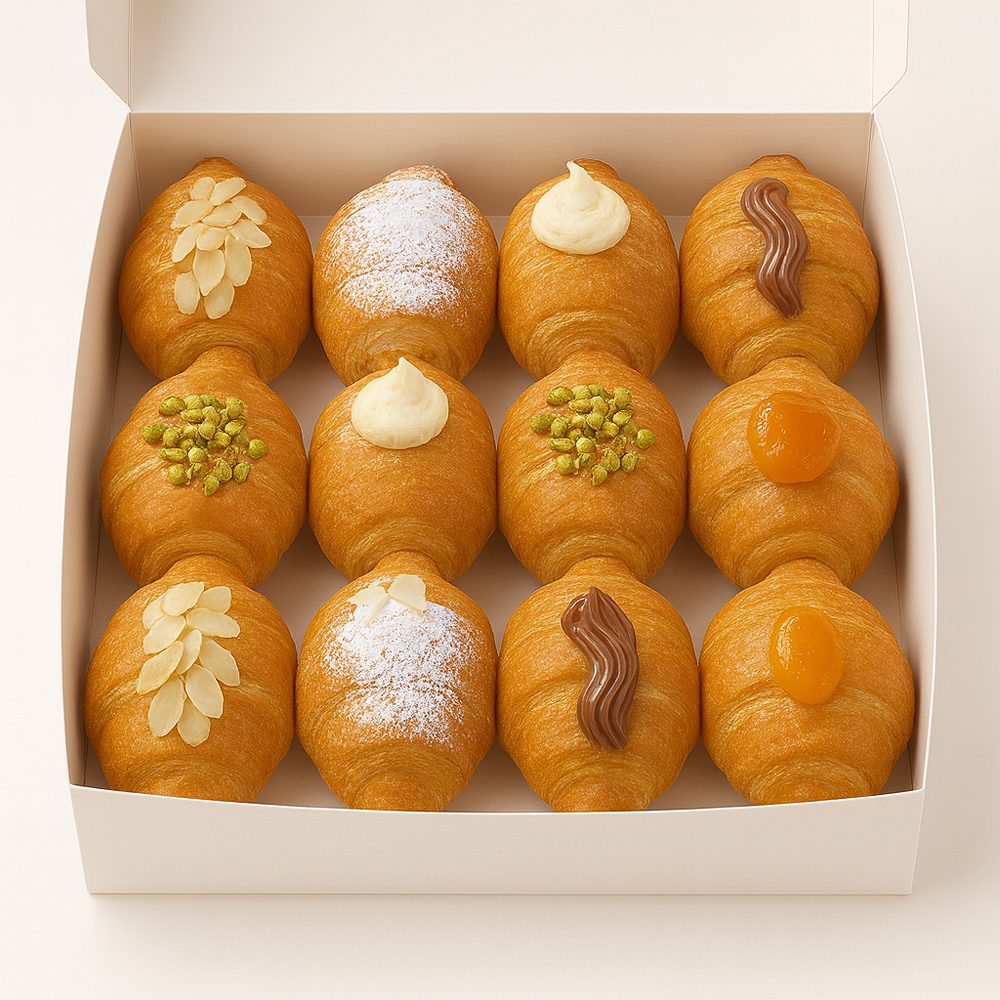 Cornetti-italiens-garnis-–-Assortiment-12-pièces