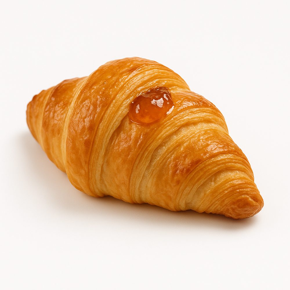 Cornetto-italien-à-la-confiture-d’abricot