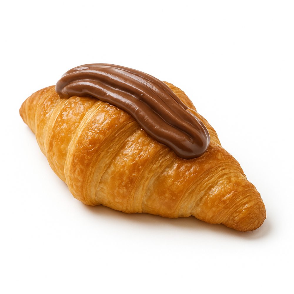 Cornetto-italien-fourré-au-Nutella