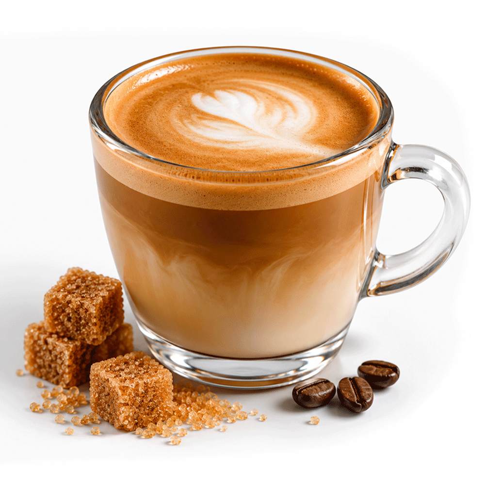 Cortado-Sucre-Brun-