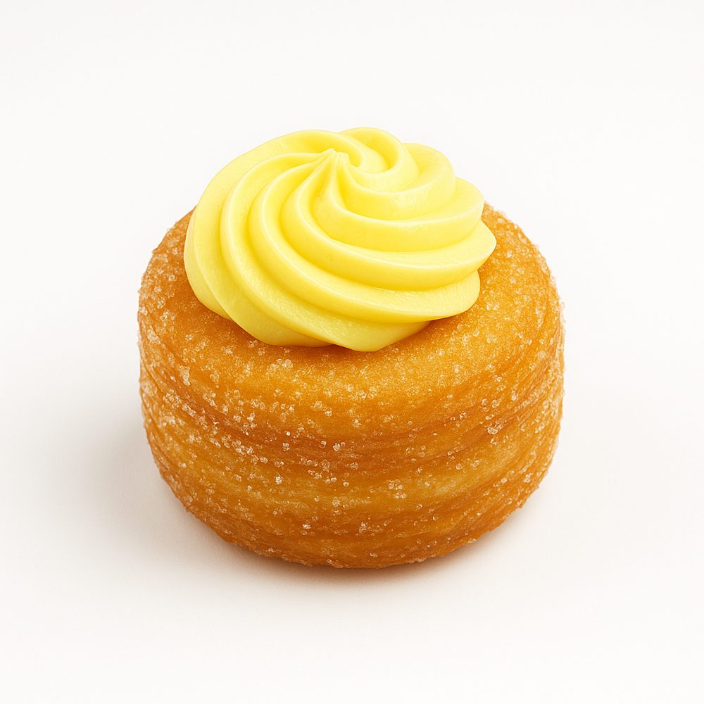 Cronut-crème-pâtissière-–-Croissant-donut-fondant