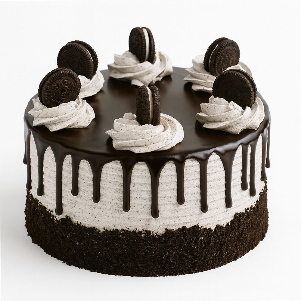 Gâteau-Oreo-6″-–-Chocolat-&-crème-biscuitée