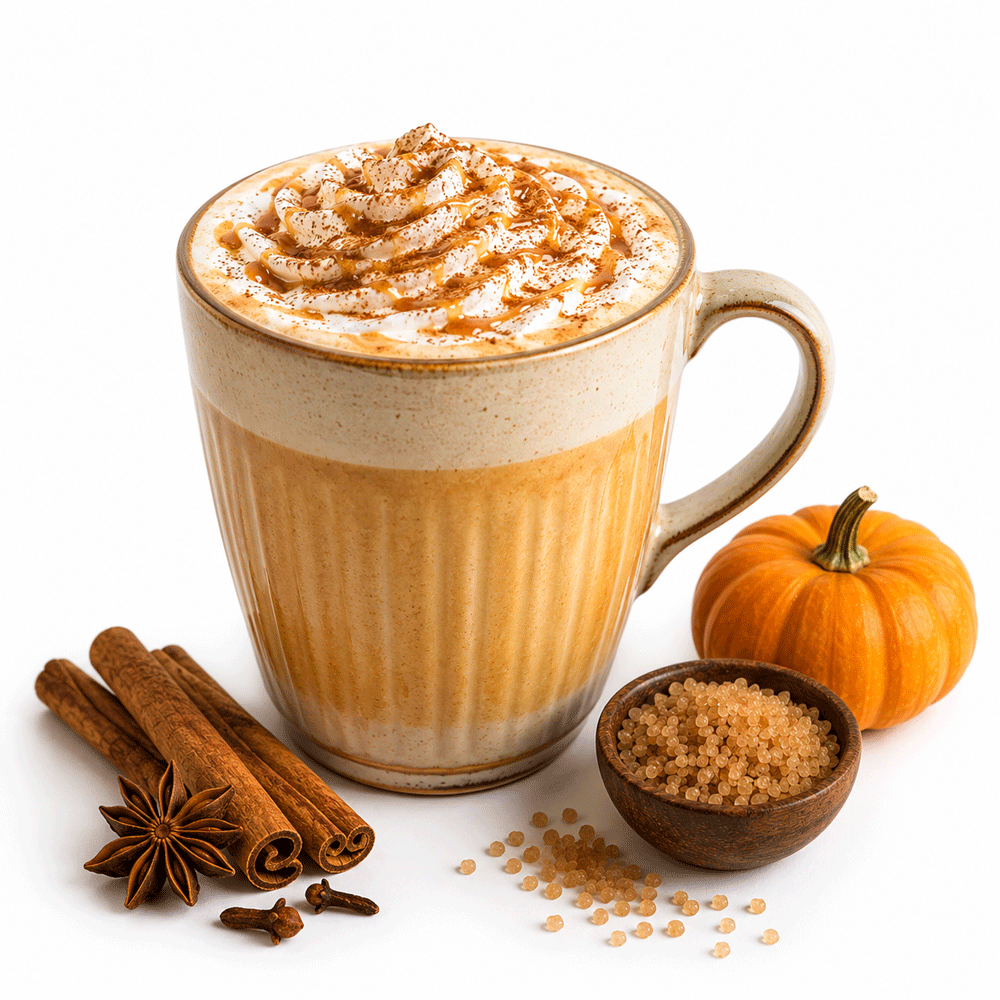 Latte-Épicé-à-la-Citrouille-